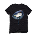 Air Jordan 6 “Washed Denim” Black T-Shirt (LIPS UNSEALED) - illCurrency Sneaker Matching Apparel