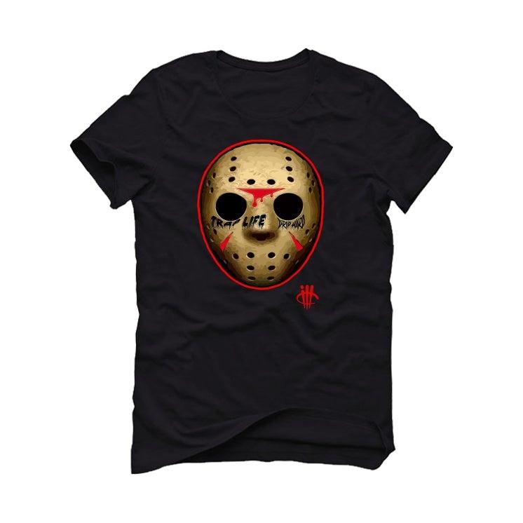 AIR JORDAN 35 - Black/Red Black T-Shirt (mask ill) - illCurrency Sneaker Matching Apparel
