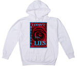 Air Jordan 2 Low WMNS “UNC To Chicago” | illcurrency White T-Shirt (I DON'T BELIEVE YOUR LIES)