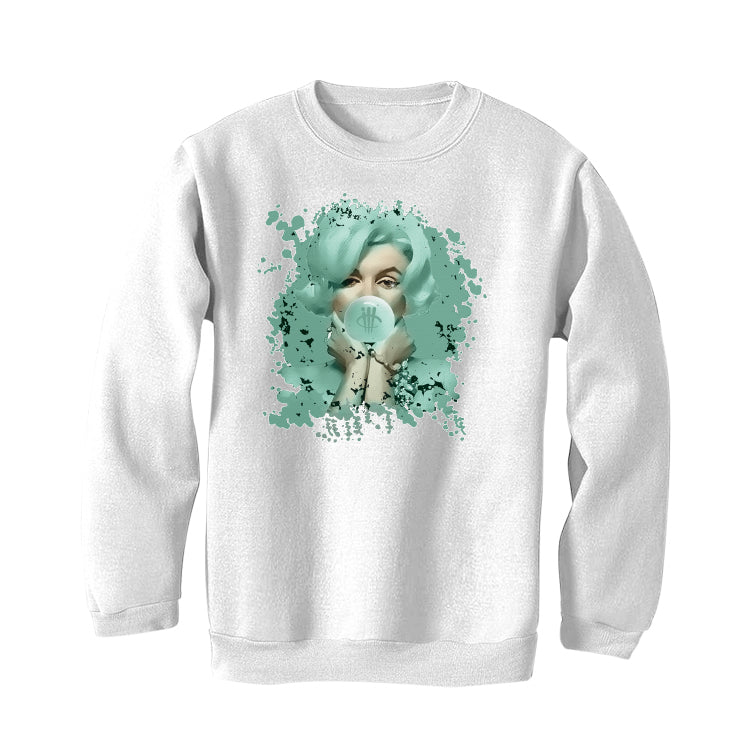AIR JORDAN 6 MINT FOAM White T-Shirt (BUBBLE GUM)
