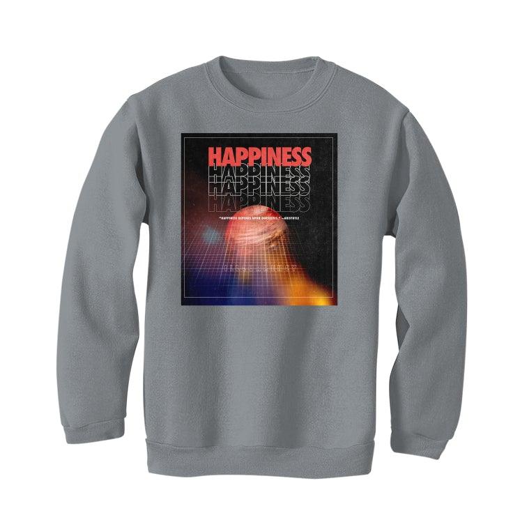 Air Jordan 4 “Infrared” Grey T-Shirt (HAPPINESS) - illCurrency Sneaker Matching Apparel