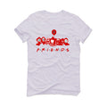 Air Jordan 3 “Fire Red” OG White T-Shirt (F R I E N D S)