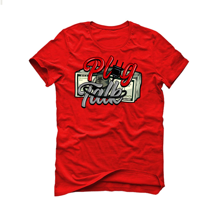 Air Jordan 9 “Particle Grey” Red T-Shirt (PLUG TALK)
