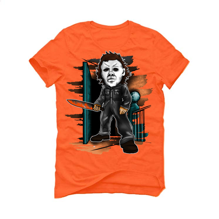 Nike Dunk Low “Halloween” Orange T-Shirt (Myers)