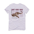 Air Jordan 1 High “Bordeaux” 2021 White T-Shirt (POISONOUS) - illCurrency Sneaker Matching Apparel