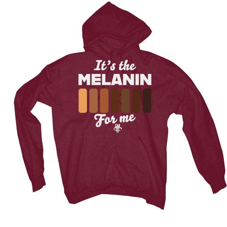 BLACK HISTORY MONTH Maroon T-Shirt (MELANIN FOR ME) - illCurrency Sneaker Matching Apparel