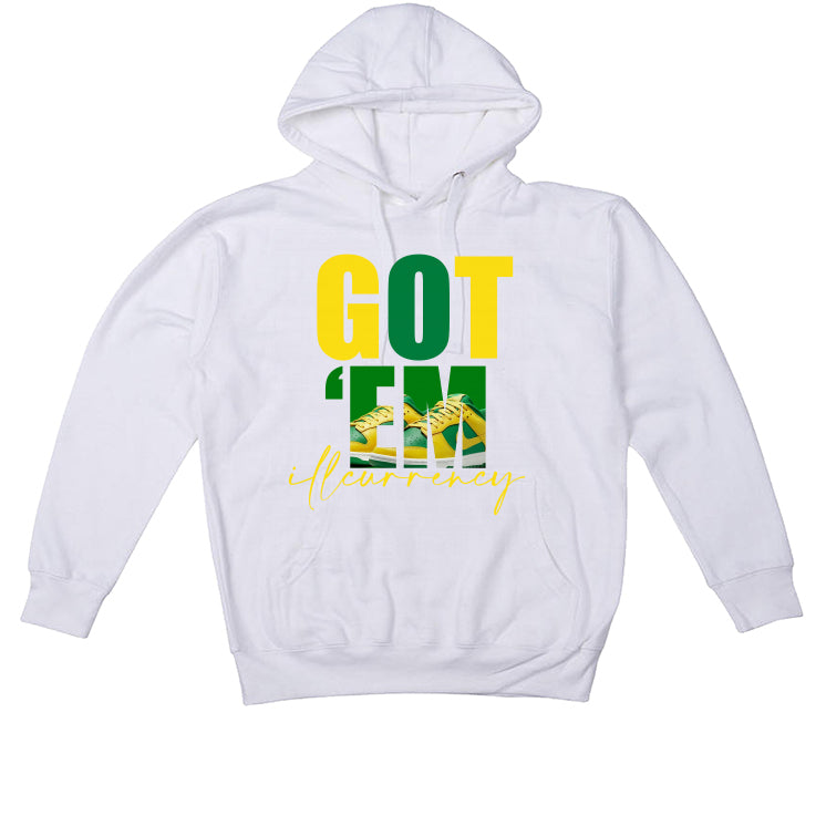 Nike Dunk Low “Reverse Brazil” White T-Shirt (Got Em)