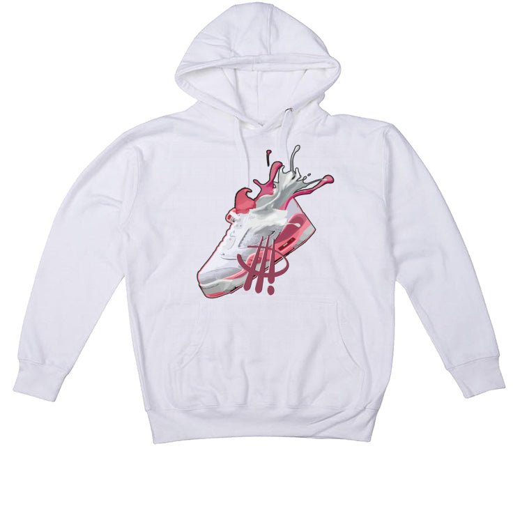 Air Jordan 5 Low “White/Desert Berry”I ILLCURRENCY White T-Shirt (SPLASH)
