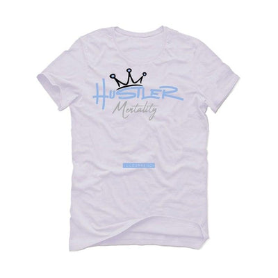 Air Jordan 4 UNC White T-Shirt (Hustler Mentality)