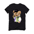 Air Jordan 4 “Canyon Purple” Black T-Shirt (ill bear)