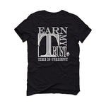 Air Jordan 11 "Jubilee" 25th Anniversary Black T-Shirt (EARN MY TRUST) - illCurrency Sneaker Matching Apparel