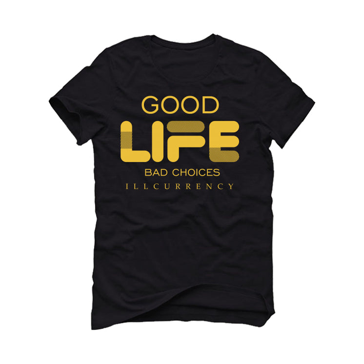 Air Jordan 12 “Black Taxi” Black T-Shirt (Bad Choices)