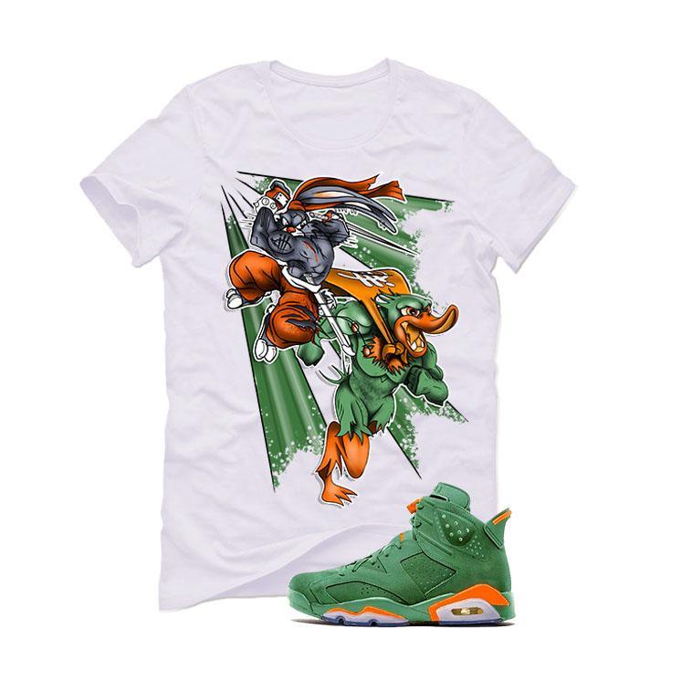Jordan 6 Gatorade Green T