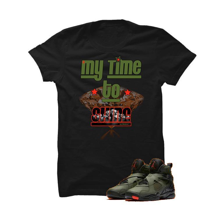 Jordan 8 Undefeated Black T Shirt