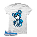 Jordan 11 Low Unc White T Shirt (Teddy)