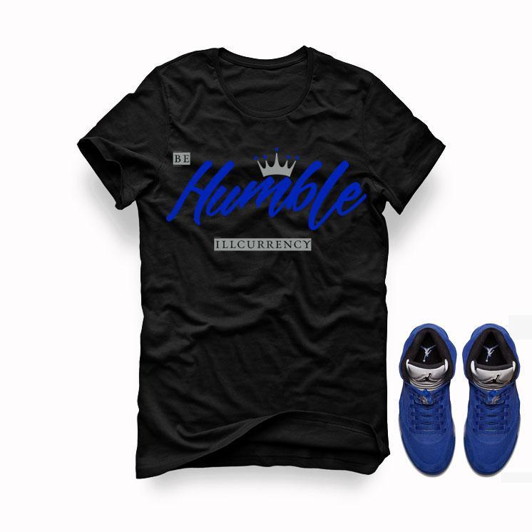 Air Jordan 5 Blue Suede (Be Humble) Trainers