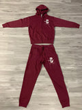 Air Jordan 1 High “Bordeaux” 2021 sweatoutfit - illCurrency Sneaker Matching Apparel
