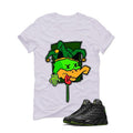 Air Jordan 13 Altitude Black Green White T (Ducked up)