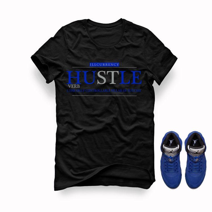 Air Jordan 5 Blue Suede T