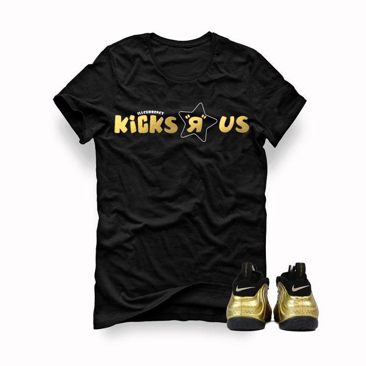kicksrusmetallicgoldfoamsT