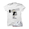 Jordan 4 Pure Money White T Shirt (Richie Rich)