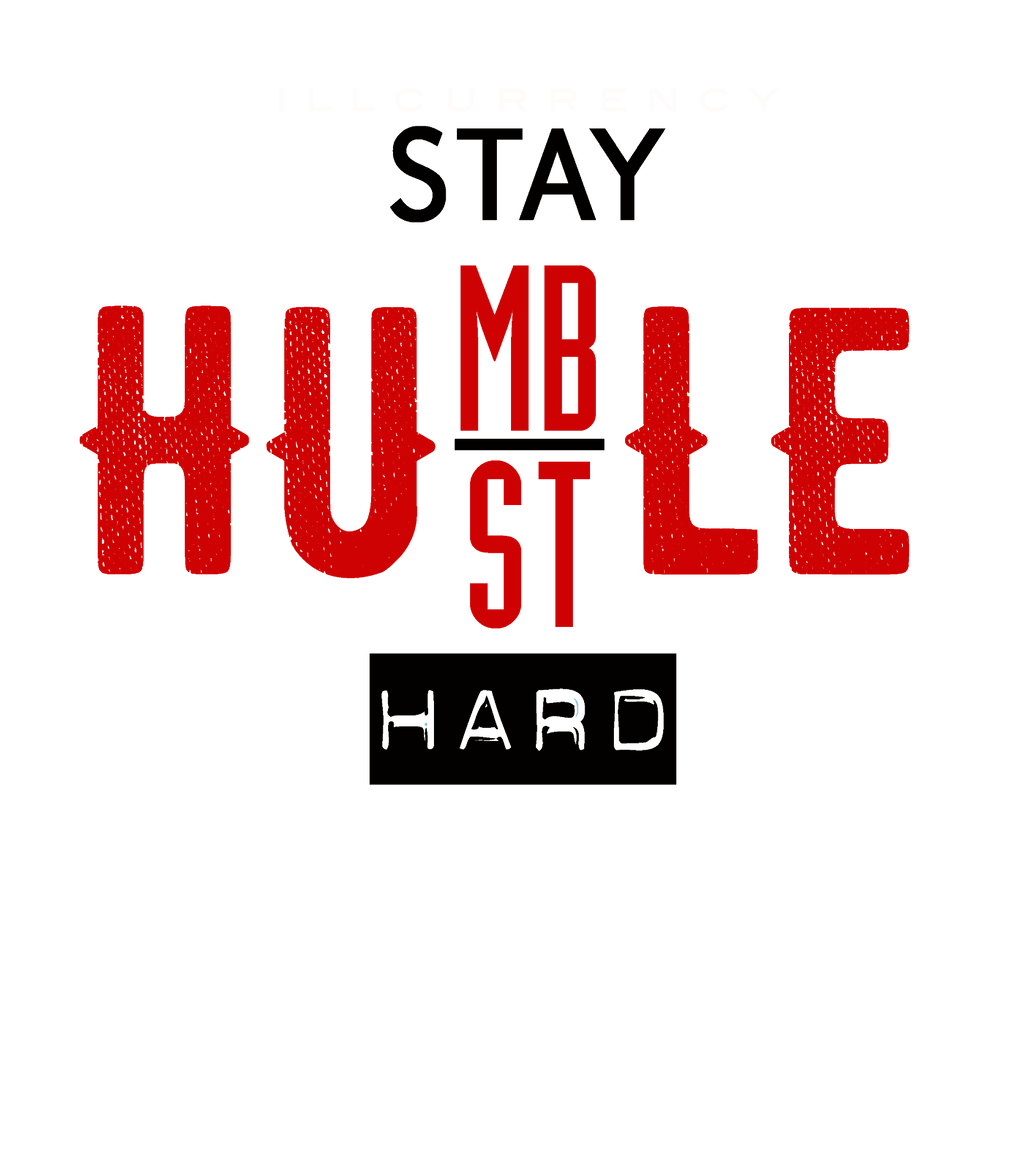 Air Jordan 1 KO White T-Shirt (Stay Humble Hustle Hard)