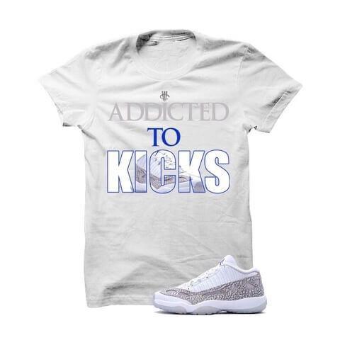 Addicted To Kicks Jordan 11 IE Low Cobalt T Shirt
