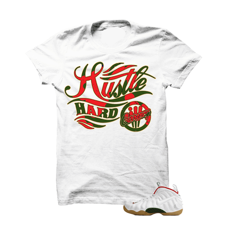 Hustle Hard White Gucci White T Shirt