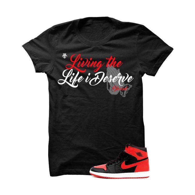 Jordan 1 High OG Banned T Shirt (Living Life