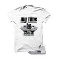 Jordan 12 Gs Barons White T Shirt (My Time To Shine)