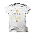 My City Jordan 10s White T Shirt