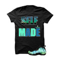 Northern Lights Foams Black T Shirt (Self Made)