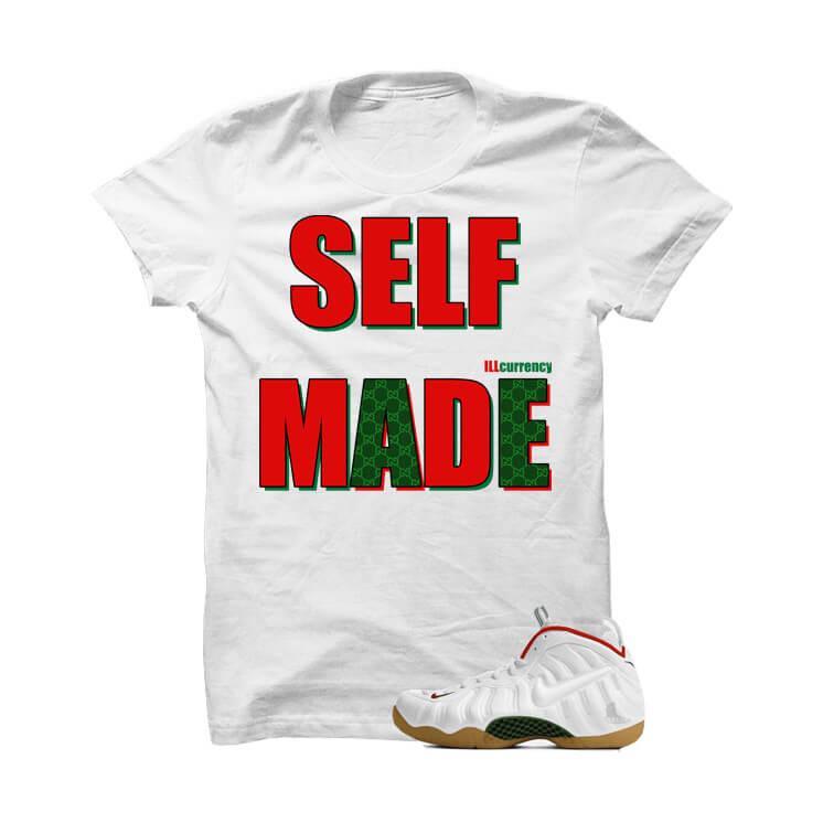 Foamposite Pro "White Gucci" T Shirt